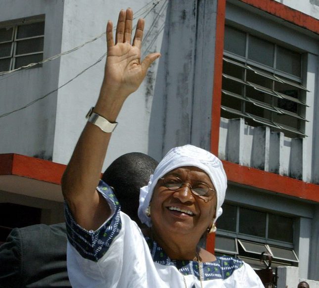Ellen-Johnson-Sirleaf, presidenta de Liberia entre 2006 y 2018. EFE/NIC BOTHMA