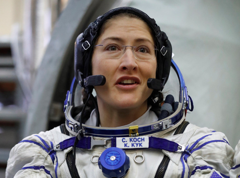 mujer astronauta