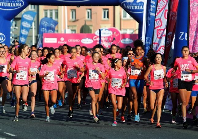 carrera de la mujer