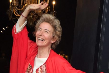 Ángela Labordeta equilibrista