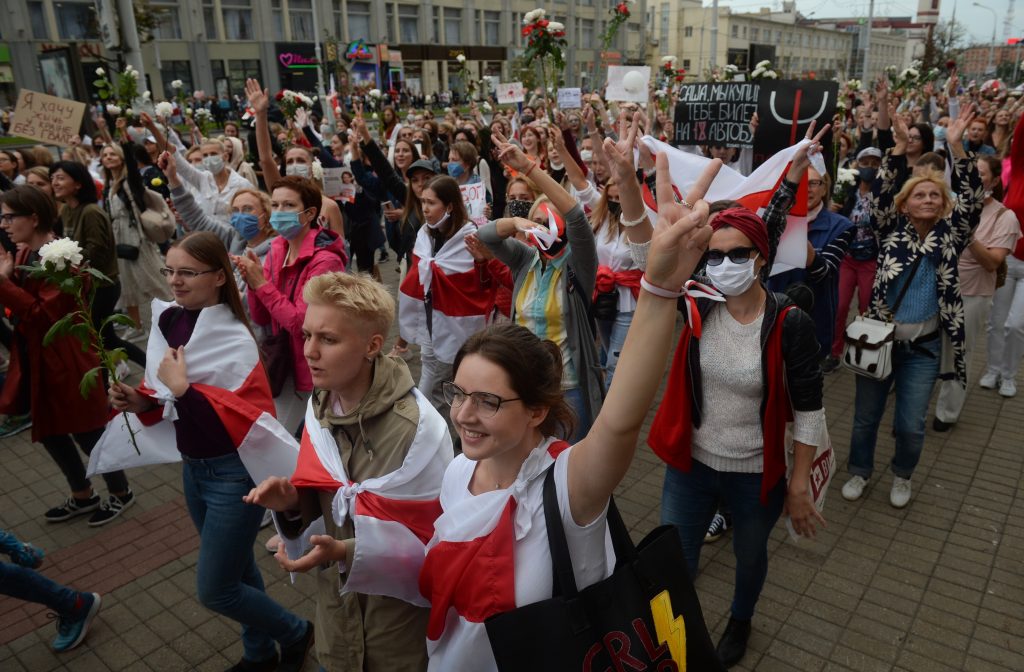 marcha de mujeres Bielorrusia