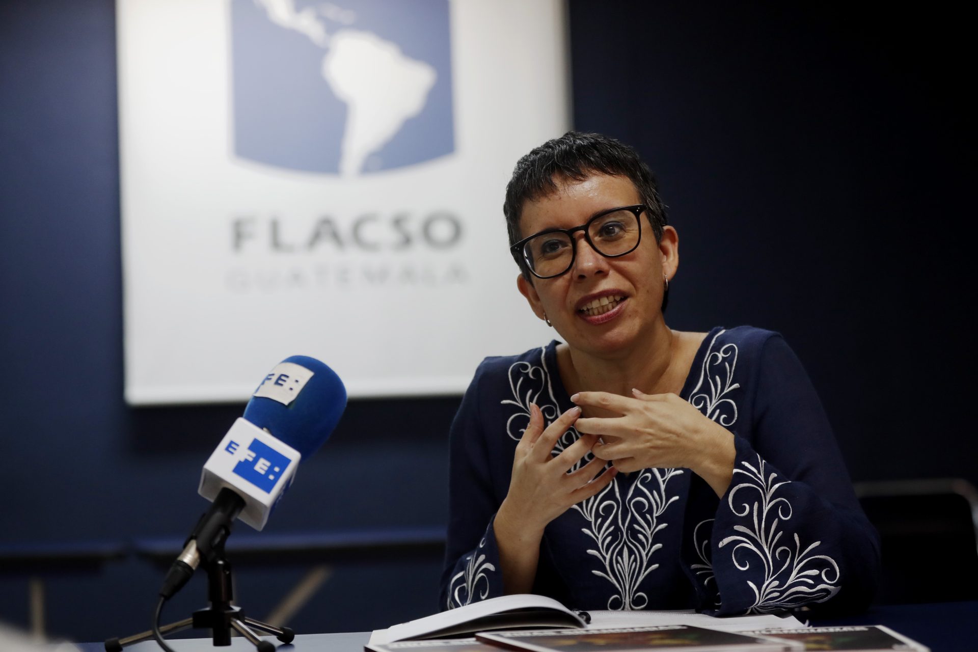 Ana Lucía Ramazzini, investigadora de Flacso Guatemala. EFE/Esteban Biba