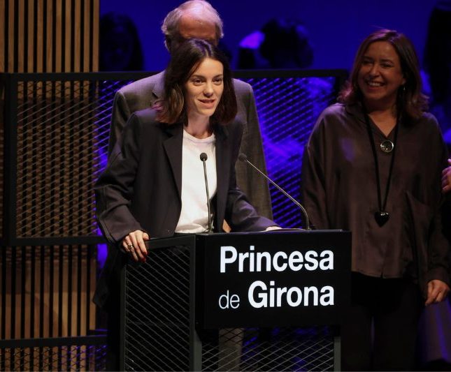 La actriz Victoria Luengo se alza con el Premio Princesa de Girona Arte 2024