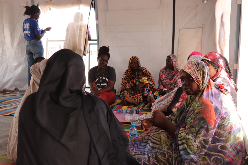 refugiadas guerra Sudán
