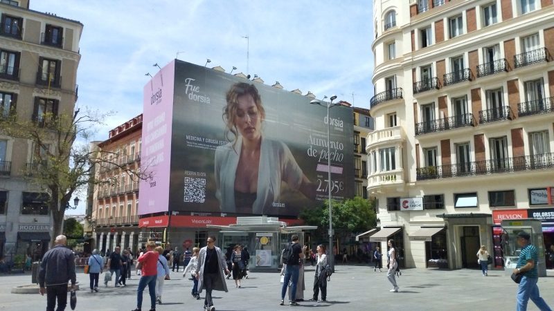 anuncio sexista Madrid