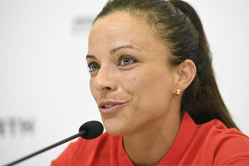 árbitra Marta Huerta