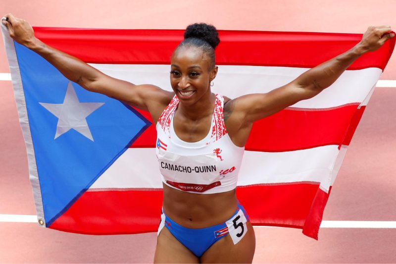 Camacho-Quinn, campeona olímpica en 100 metros vallas, busca repetir el oro en París