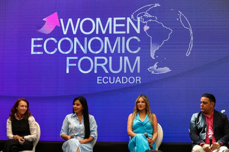 El Foro Económico de la Mujer en Ecuador busca reforzar la dirección empresarial femenina