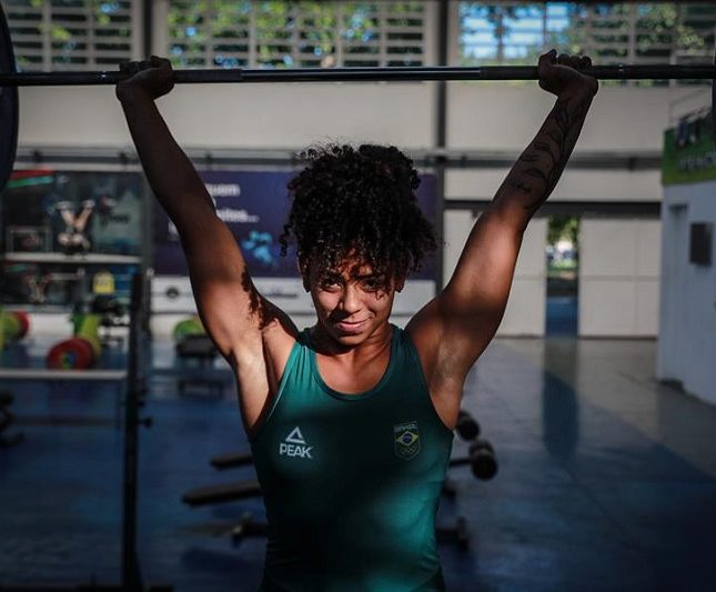 Laura Amaro halterofilia