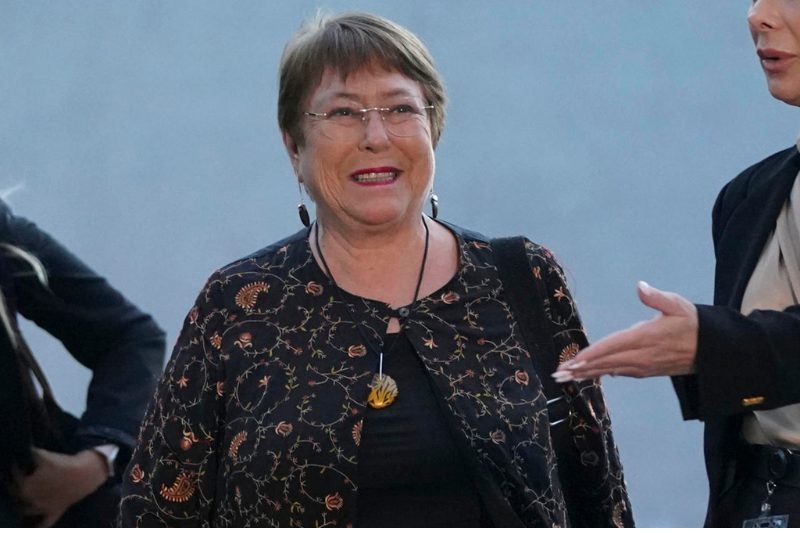 La expresidenta chilena Michelle Bachelet llama a acabar con la violencia política de género