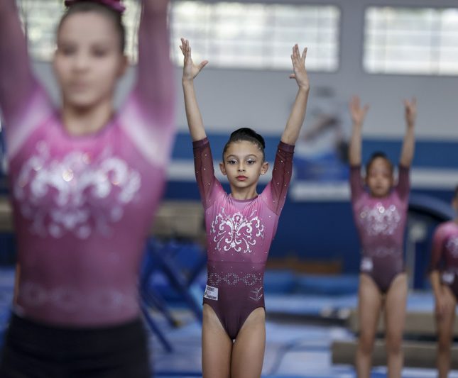 Rebeca Andrade niñas