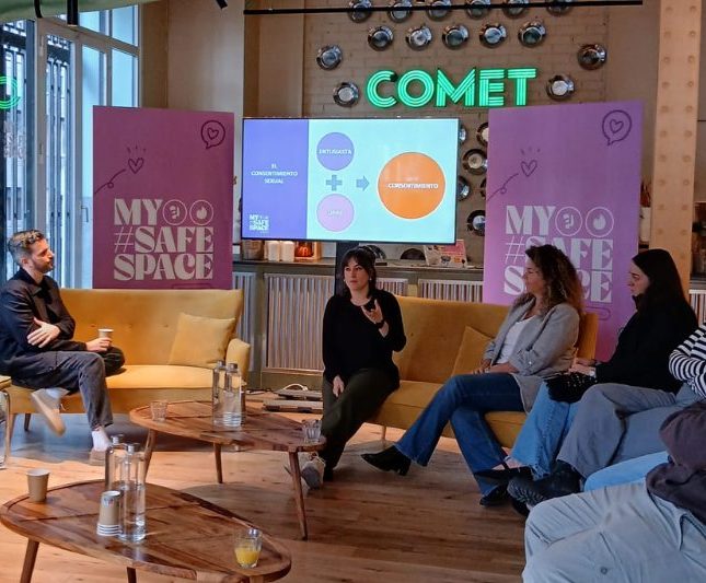 Imagen del evento “Tinder, mi #SafeSpace con Fundación Aspacia”. Imagen: Fundación Aspacia.
