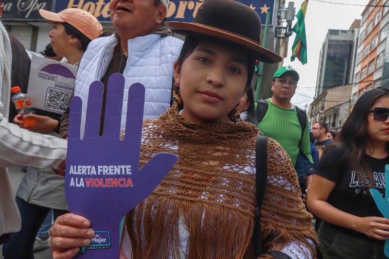 Violencia género Bolivia 2024
