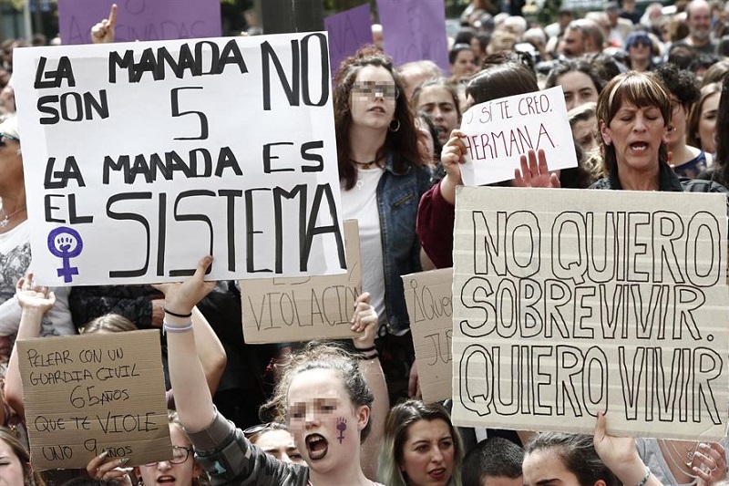 violencia sexual grupal