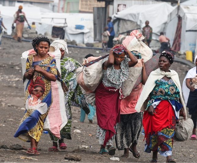 mujeres violadas y quemadas Goma