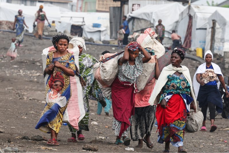 mujeres violadas y quemadas Goma