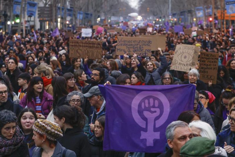 España 8M ultraderecha