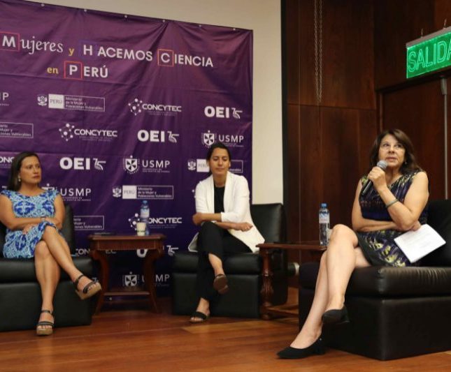 mujeres ciencia Lima