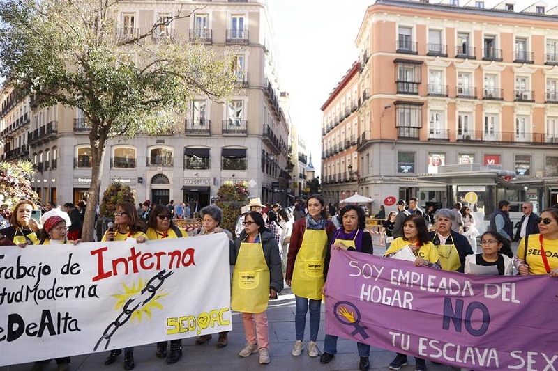 oxfam trabajadoras del hogar