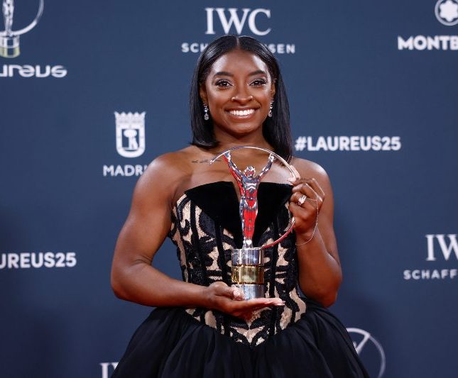 Simone Biles Premio Laureus