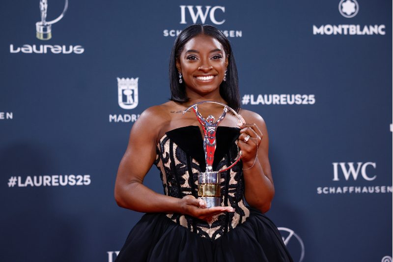 Simone Biles Premio Laureus