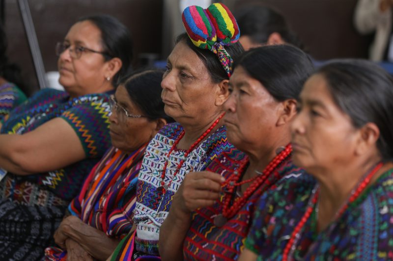 indígenas víctimas conflicto Guatemala