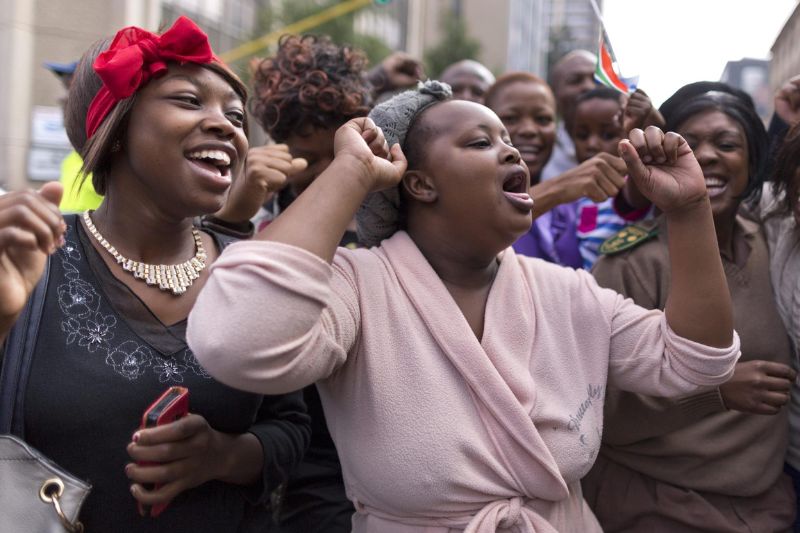 mujeres pretoria sudáfrica