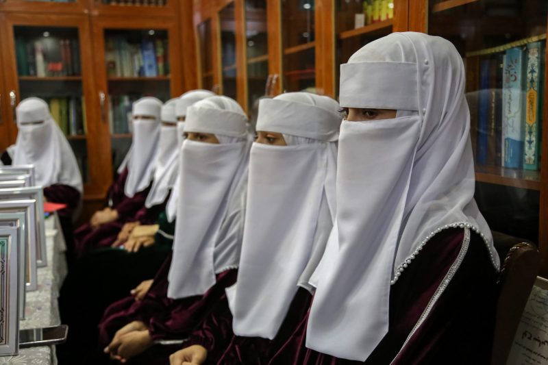 Profesores critican el veto talibán a las mujeres en la universidad
