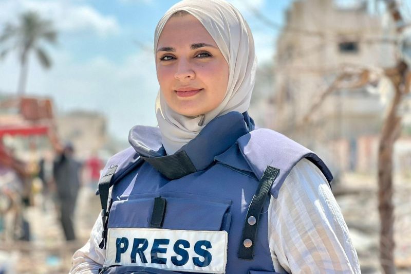 huda emad periodista gaza