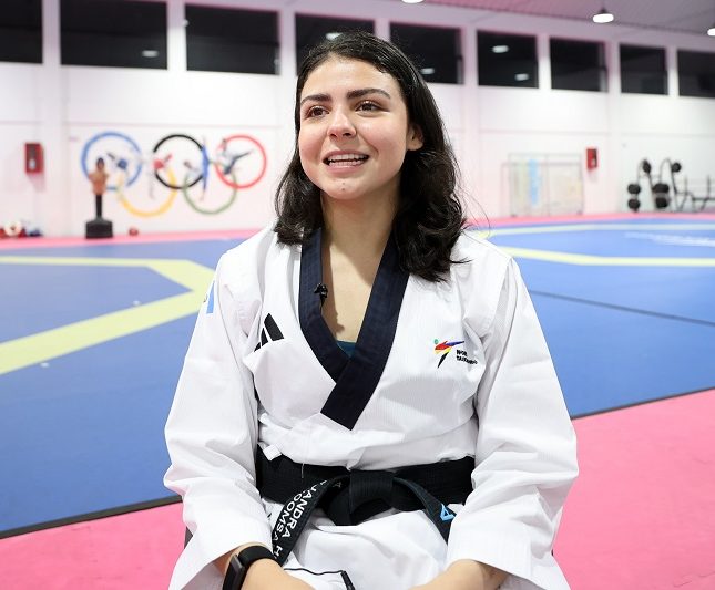 Alejandra Higueros taekwondo