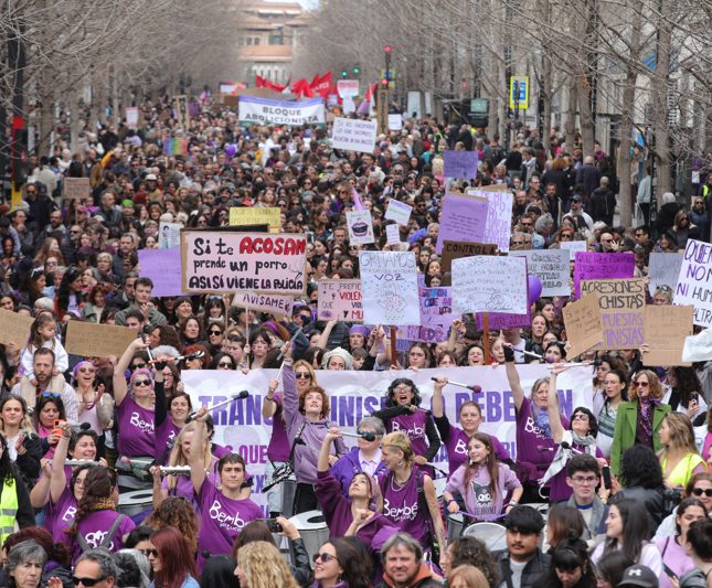manifestaciones 8M memoria democrática