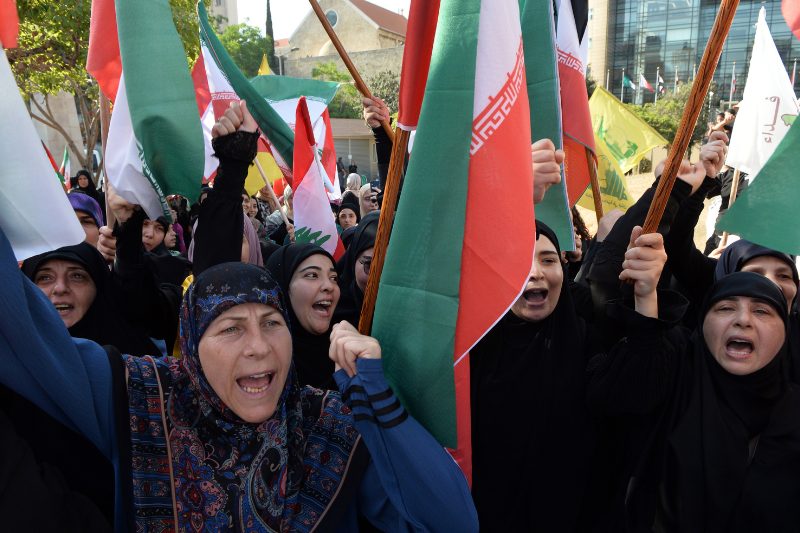 Líbano irán desplazadas