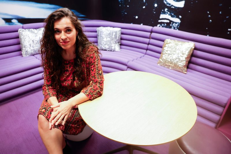 Silvia Pérez Cruz en una charla con EFE. EFE/Javier Lizón