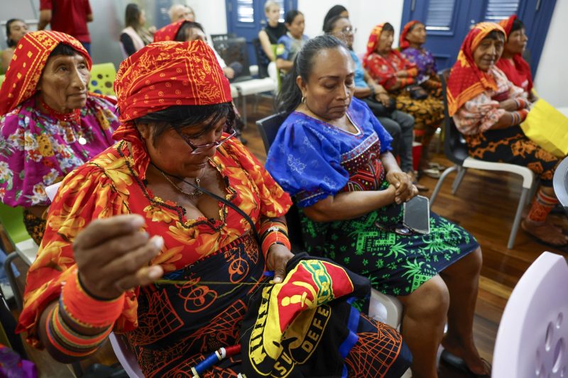 tejer indígenas panamá colombia