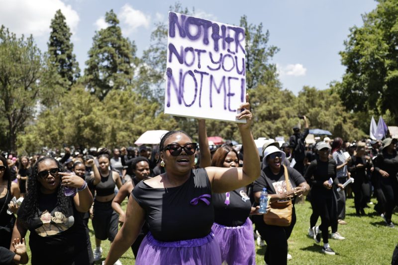 mujeres asesinadas sudáfrica ¡